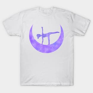 Half Moon Yoga Pose T-Shirt